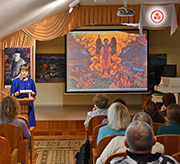 Фоторепортаж со 145-летия Н.К. Рериха в Музее Рериха в Новосибирске